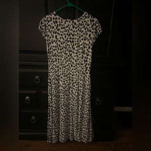 Loft midi dress - print NWT